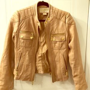 Women’s Michael Kors leather jacket